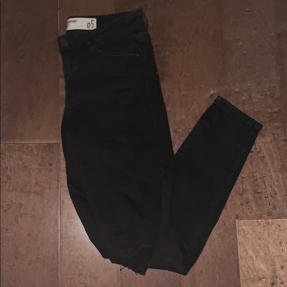 garage ripped jeans